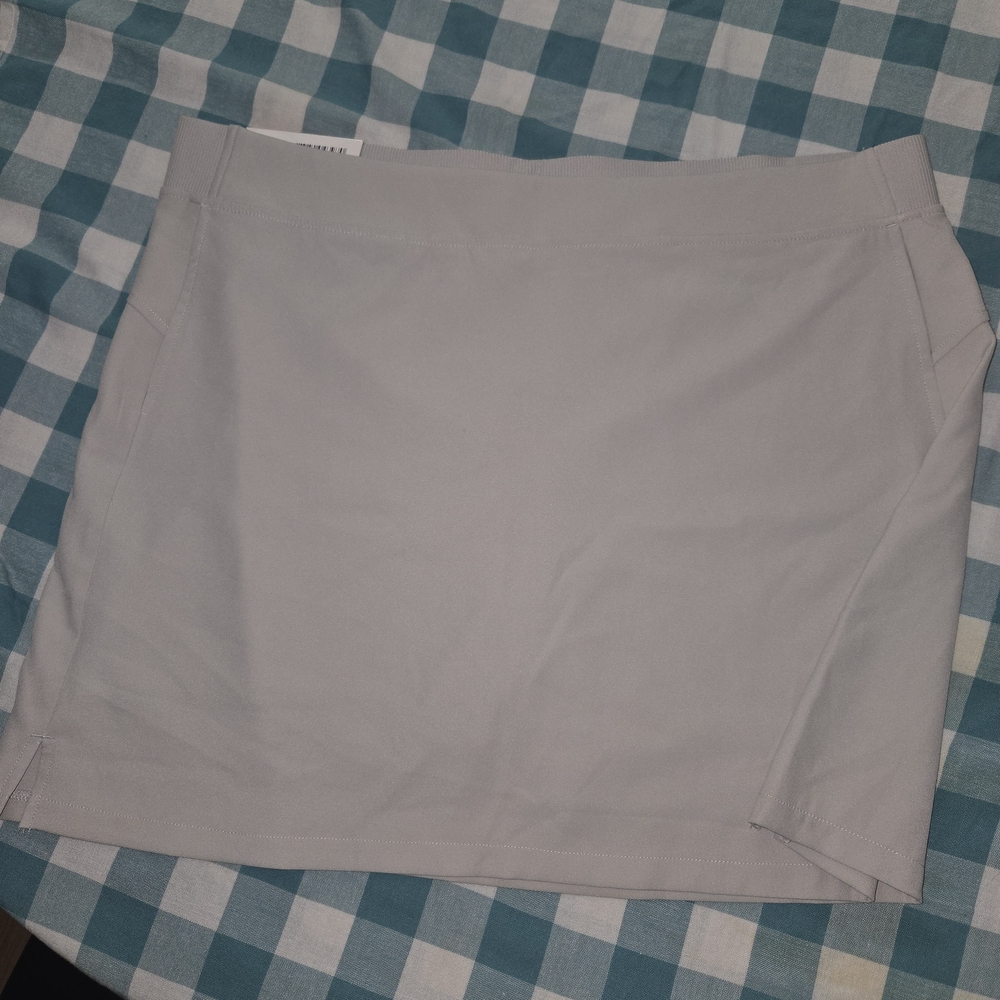 32° COOL Light Gray Skort Ladies Size XXL NWT